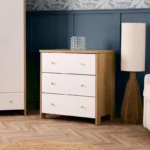 Obaby Nika Changing Unit - Oak & White - Image 3