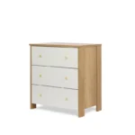 Obaby Nika Changing Unit - Oak & White - Image 4