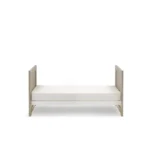 Obaby Nika Mini Cot Bed - Grey Wash & White - Image 7