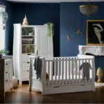 Obaby Stamford Classic Sleigh 3 Piece Furniture Roomset - White