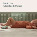 Owlet Dream Sock Baby Monitor - Bedtime Blue - Image 3