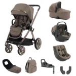 Oyster Ultimate 360 (Capsule & Toddler Car Seat) Family Bundle - Mink
