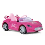 Peg Perego Barbie Electric Car (Remote Control) - Pink