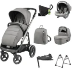 Peg Perego Veloce TC Travel System – Mercury 11 Piece Bundle
