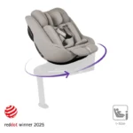 Silver Cross Approach Plus 360 Group 0+/1 Car Seat - Natural Taupe - Image 4