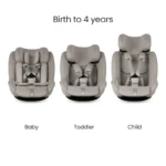 Silver Cross Approach Plus 360 Group 0+/1 Car Seat - Natural Taupe - Image 7