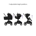 Silver Cross Breez Ultimate (Cloud T) Bundle - Onyx - Image 4