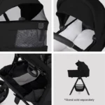Silver Cross Breez Ultimate (Cloud T) Bundle - Onyx - Image 8