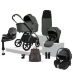 Silver Cross Cove Pebble 360 Pro2 Travel System Bundle – Pewter