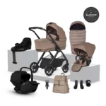 Silver Cross Reef 2 (Glide 360) Ultimate Travel System Bundle - Mocha