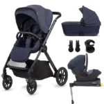Silver Cross Reef First Bed Folding Carrycot & Travel Pack - Neptune