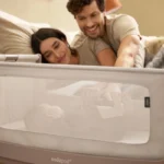 SnuzPod5 Bedside Crib with Mattress - Mocha - Image 6