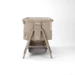 Tutti Bambini Cozee Sense Bedside Crib - Soft Walnut/Cocoa - Image 2