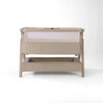 Tutti Bambini Cozee Sense Bedside Crib - Soft Walnut/Cocoa - Image 3