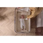 Tutti Bambini Cozee Sense Bedside Crib - Soft Walnut/Cocoa - Image 4