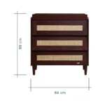 Tutti Bambini Japandi 2 Piece Roomset - Warm Walnut - Image 20