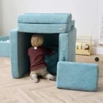 Tutti Bambini Playrama Montessori Kids Play Sofa - Ocean Stone - Image 3