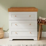 Tutti Bambini Rio 2 Piece Nursery Furniture Set – Dove Grey & Oak - Image 6