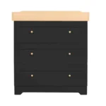 Tutti Bambini Rio Chest Changer-Slate/ Honey Oak - Image 3
