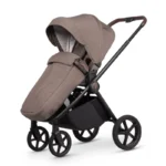 Venicci Claro 2 13 Piece Travel System with Tiago Car Seat & Base - Almond - Image 16