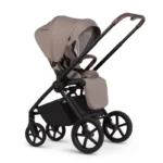 Venicci Claro 2 13 Piece Travel System with Tiago Car Seat & Base - Almond - Image 3