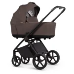 Venicci Claro 2 9 Piece Travel System with Tiago Car Seat & Base - Chocolate - Image 6