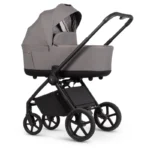 Venicci Claro 2 9 Piece Travel System with Tiago Car Seat & Base - Fog - Image 5