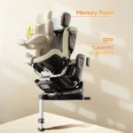 Welldon Smart Rotate 2 Pro+ Spin Car Seat - Sahara - Image 6